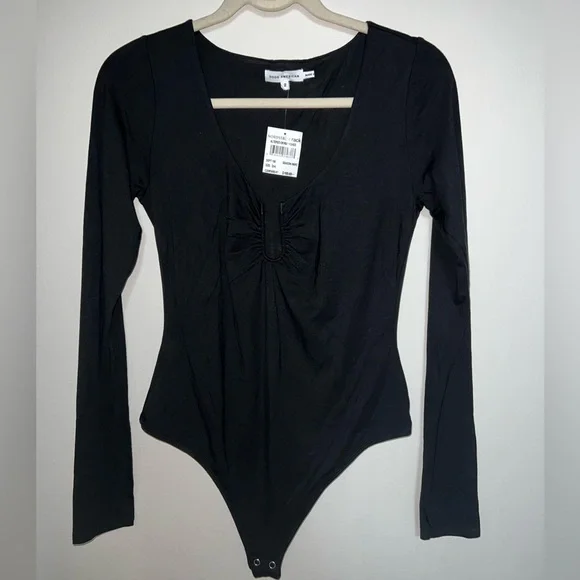Good American U-Ring Long Sleeve Bodysuit 2 M - Picture 4 of 7